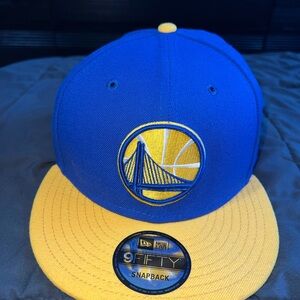 Golden State Warriors New Era Blue Snapback Cap
